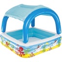 Planschbecken Beach Buddy™ mit Sonnenschutzdach 140 x 140 x 114 cm  - 1 Stk