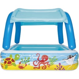 Planschbecken Beach Buddy™ mit Sonnenschutzdach 140 x 140 x 114 cm  - 1 Stk