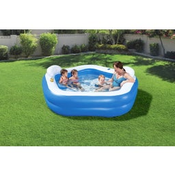 Bestway Family Fun Pool Oasis 213 x 206 x 69 cm - 1 Stk