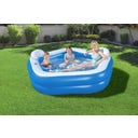 Bestway Family Fun Pool Oasis 213 x 206 x 69 cm - 1 Stk