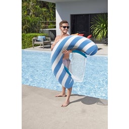 Poolsitz mit Samtoberfläche 119 x 67,5 cm - 1 Stk