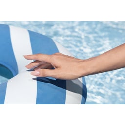 Poolsitz mit Samtoberfläche 119 x 67,5 cm - 1 Stk