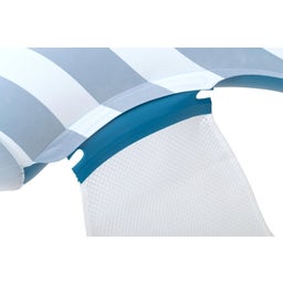 Poolsitz mit Samtoberfläche 119 x 67,5 cm - 1 Stk