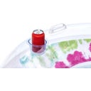Schwimmring Tie Dye mit Kopfstütze 118 x 117 cm - 1 Stk