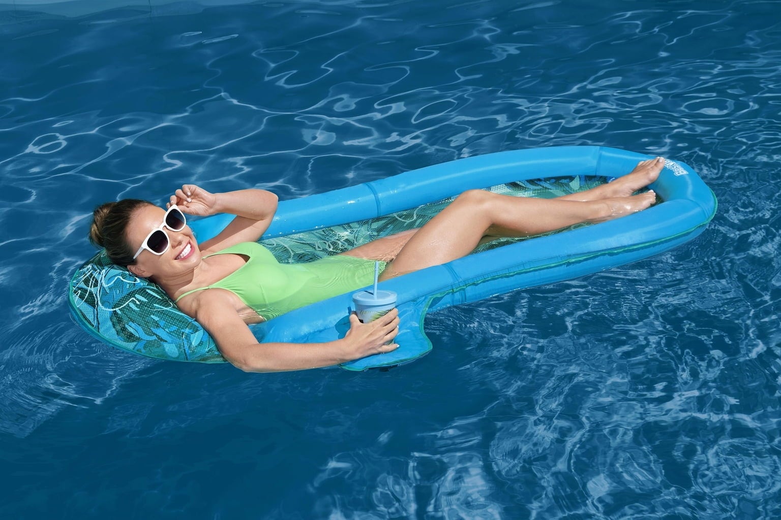 Bestway Flex 'n Fold Poolmatte 171 x 94 x 16 cm - 1 Stk