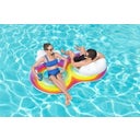 Rainbow Dreams 2-Person Swim Ring with Headrest 186 x 116 cm - 1 item