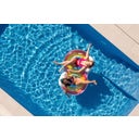 Rainbow Dreams 2-Person Swim Ring with Headrest 186 x 116 cm - 1 item