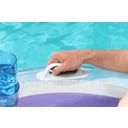 Rainbow Dreams 2-Person Swim Ring with Headrest 186 x 116 cm - 1 item