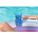 Rainbow Dreams 2-Person Swim Ring with Headrest 186 x 116 cm - 1 item