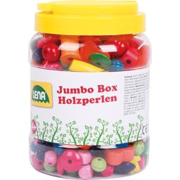 LENA Holzperlen Jumbo Box - 1 Stk