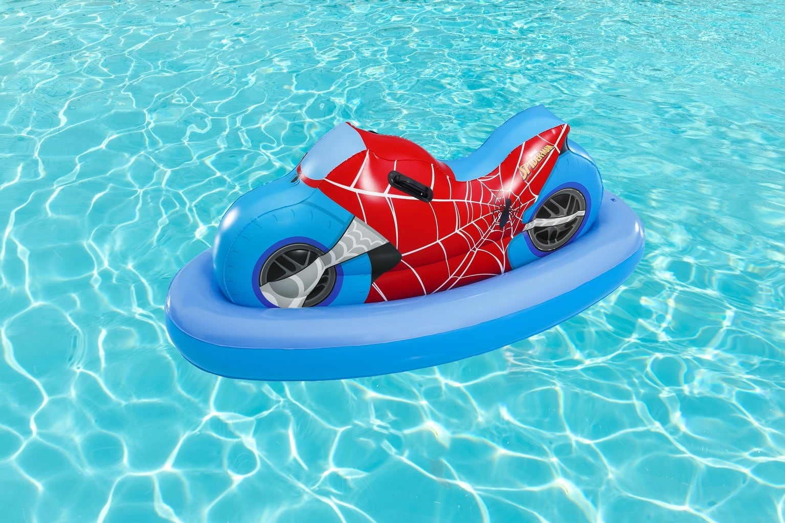 Spider-Man™ Poolschwimmer Motorrad 170 x 84 cm - 1 Stk