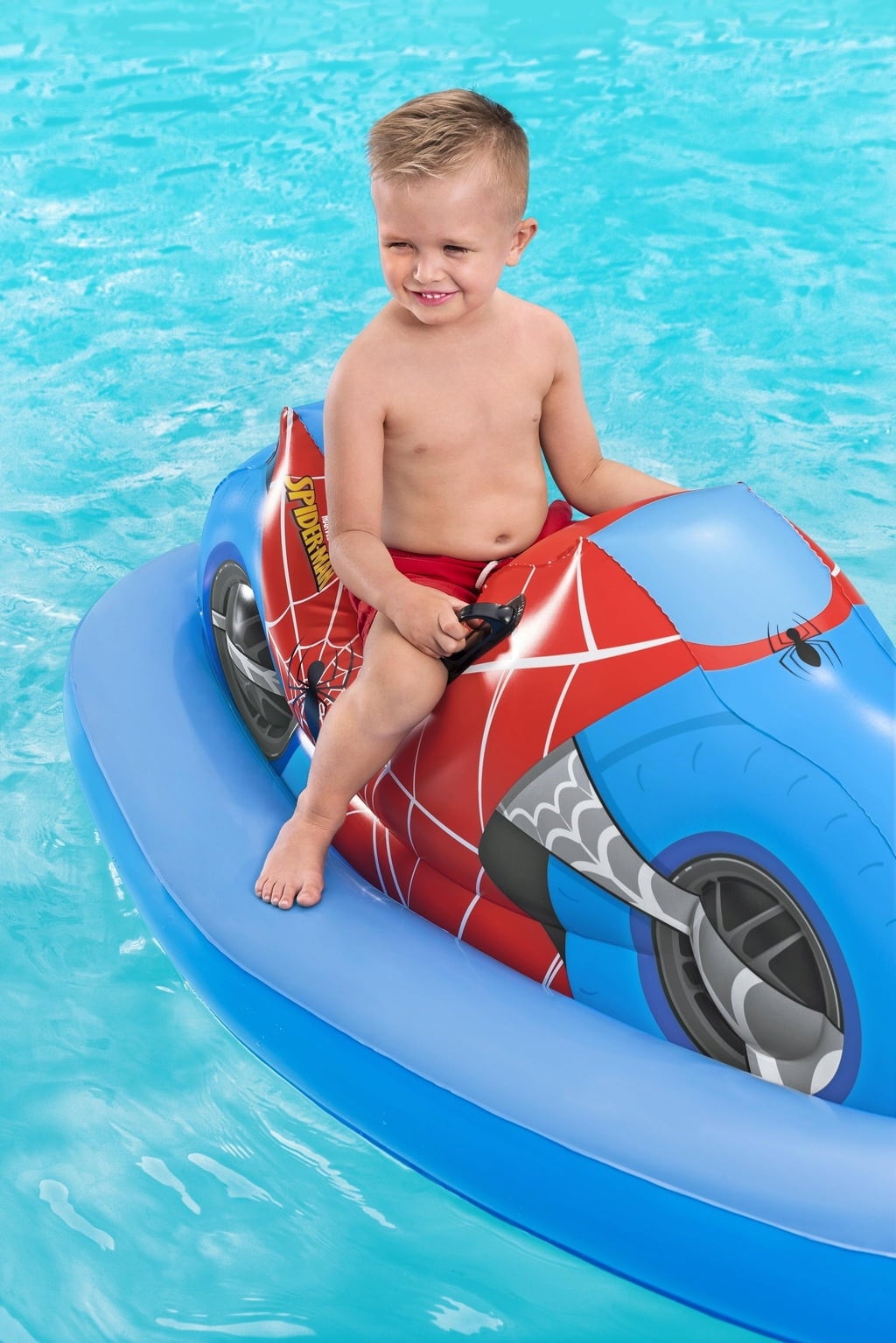 Spider-Man™ Poolschwimmer Motorrad 170 x 84 cm - 1 Stk