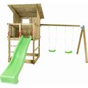 PLUS PLAY Tower With Slide And Swing Extension