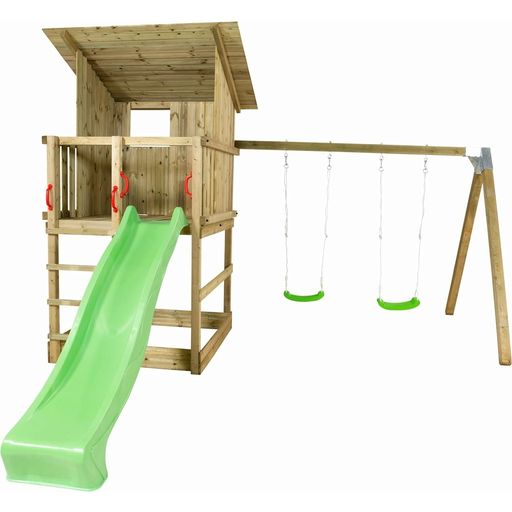 PLUS PLAY Tower With Slide And Swing Extension - 1 item