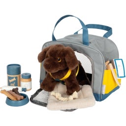 Small Foot Hund mit Tasche und Pflege-Set - 1 Set
