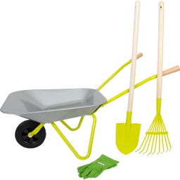 Small Foot Schubkarre mit Gartenwerkzeug - 1 Set