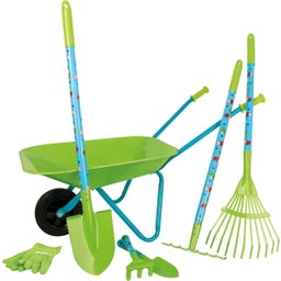 Small Foot Großes Gartenset mit Schubkarre - 1 Set
