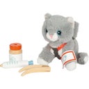 Small Foot Katze mit Tasche und Pflege-Set