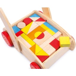 Small Foot Lauflernwagen Bauklötze