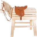 Small Foot Sattel und Zaumzeug-Set Holzpferd