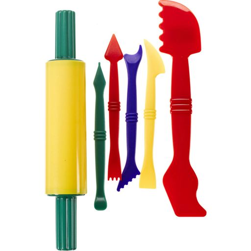 Toy Place Kneading Tool Set, 6 Parts - 1 item