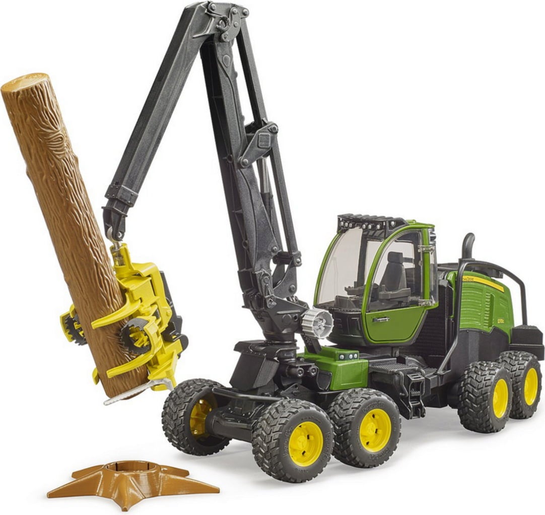 Bruder John Deere 1270G Skördare med 1 Stock - 1 st.