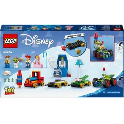 Disney - 43264 Toy Story: Treno e Auto RC Celebrativi