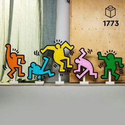 Art - 31216 Keith Haring Tanzende Figuren