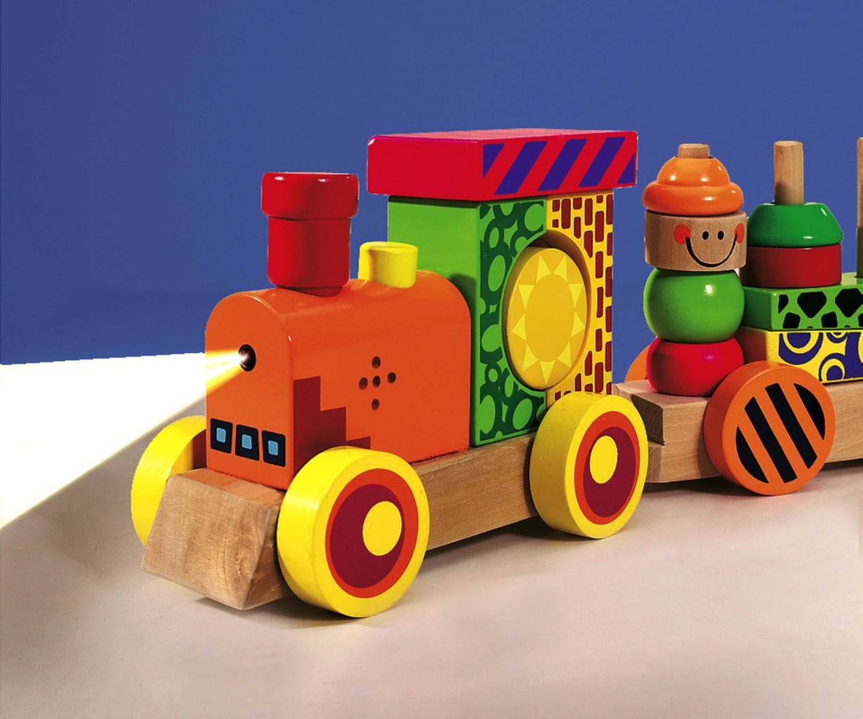 Eichhorn Trenino Sonoro Colorato, 31 Pezzi - 1 pz.