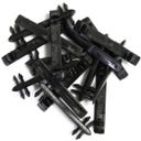 GO!!! - Clips de Connexion de Piste, 15 pcs - 1 pcs