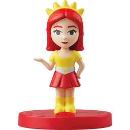 FABA Ljudfigur - Här kommer Lucilla! - Italienska