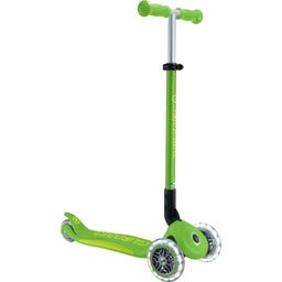 Globber Primo Foldable Plus Lights - Verde lime