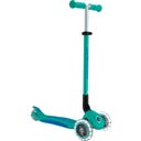 Scooter Primo Foldable Plus Lights, turquoise-dark blue