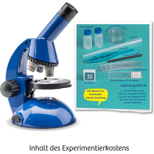 GERMAN - Entdecker-Mikroskop - Das Starter-Set für Natur-Forscher - 1 item