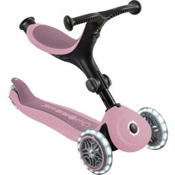 Globber Go-Up Active Lights Eco - beige