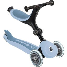 Globber Go-Up Active Lights Eco - blueberry