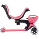 Globber Go-Up Baby 360 Lights - coral