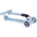 Globber Scooter Junior Foldable Lights Eco - blaubeere