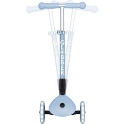 Globber Scooter Junior Foldable Lights Eco - blaubeere