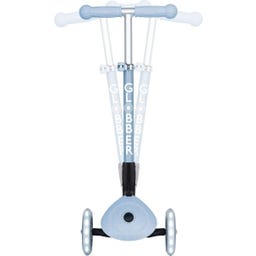 Globber Scooter Junior Foldable Lights Eco - blaubeere