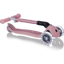 Globber Scooter Junior Foldable Lights Eco - beere