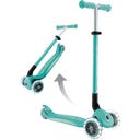 Globber Scooter Primo Foldable Plus Lights - dunkelmint-mint