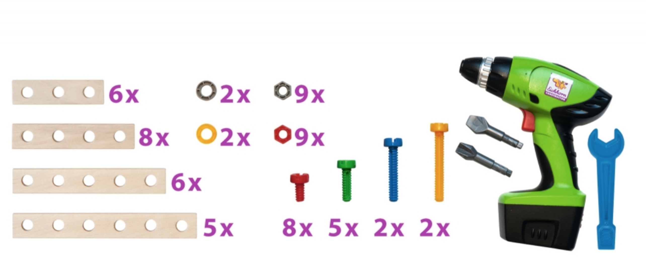 Eichhorn Constructor - Werkzeugbox - 1 Stk