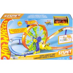 Hot Wheels Rapid Launch & Loop Stunt Tracks