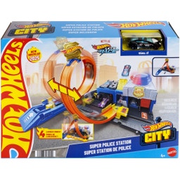 Hot Wheels City Super Police Station
