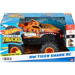 Hot Wheels Monster Trucks HW Tiger Shark RC 1:24