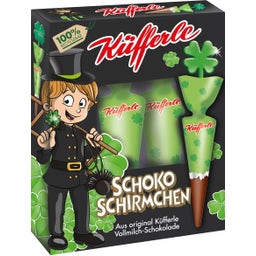 Küfferle Lucky Chocolate Umbrellas - 4 pieces