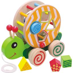Eichhorn Pull-Along Stacking Snail