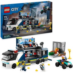City - 60418 Police truck with laboratory - 1 item
