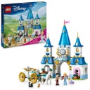 Disney Cinderella - 43275 Cinderella's Castle & Horse-drawn Carriage - 1 item